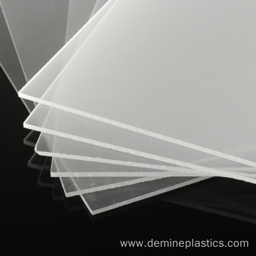 Standard size translucent frosted solid polycarbonate sheet